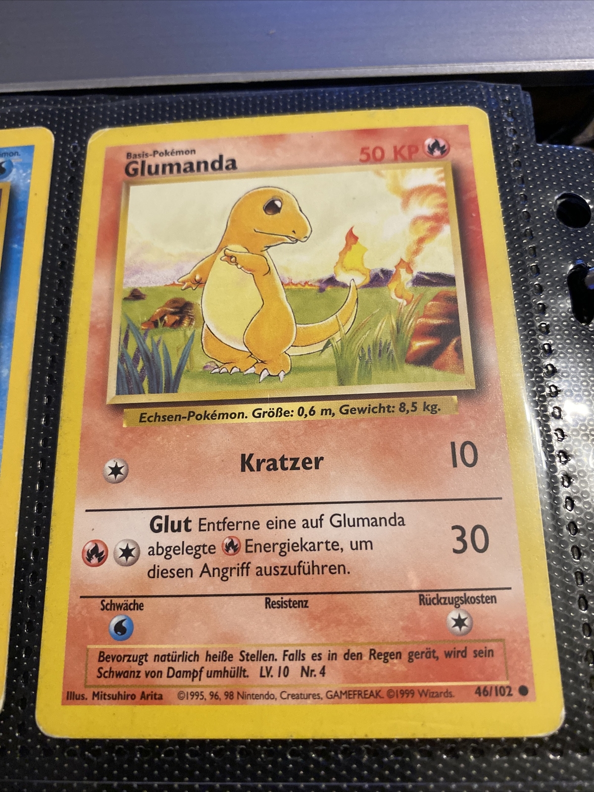 Pokemon Karte Glumanda | eBay