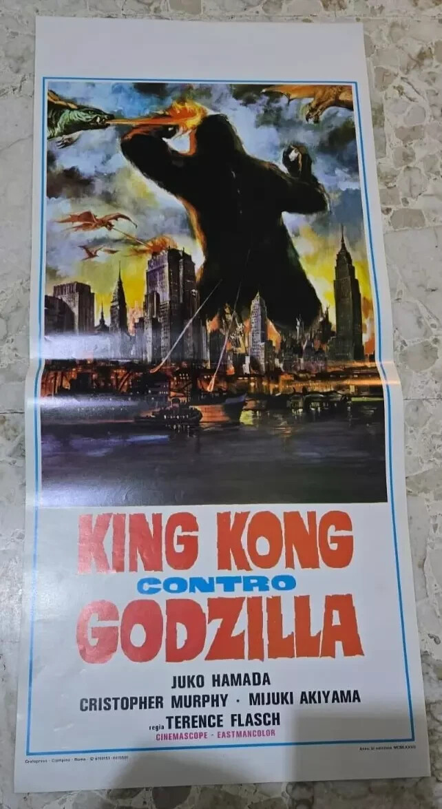 Locandina di King Kong contro Godzilla (1969)