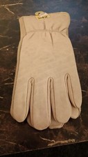 NWOT Vintage 80s-90s Wells Lamont Cowhide Leather Gloves Thinsulate Lined Small  