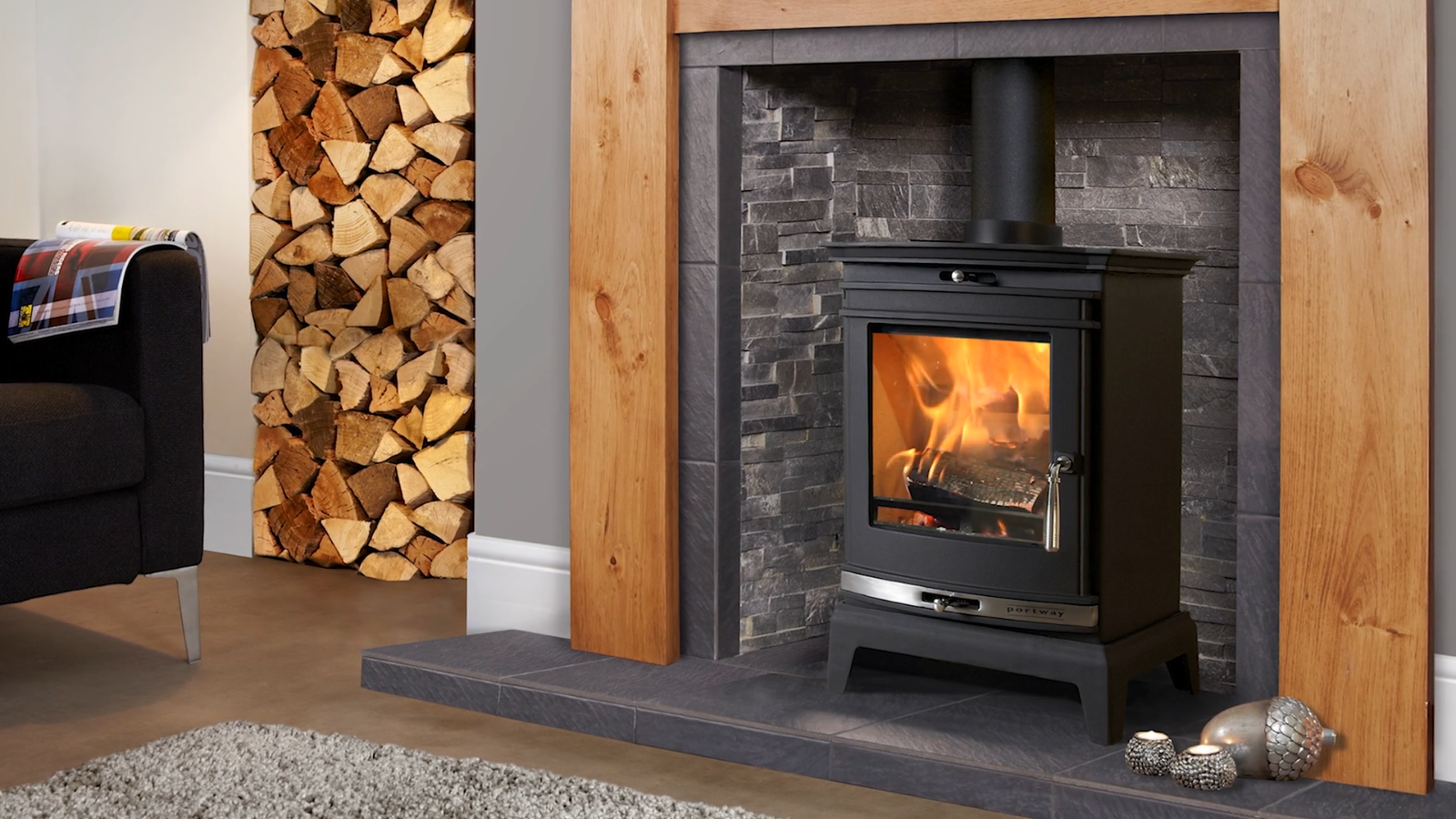 Flavel Rochester 5kw Multifuel Stove | eBay