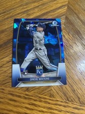 2023 Bowman Chrome Sapphire Refractor Drew Waters Rookie RC #14 Royals