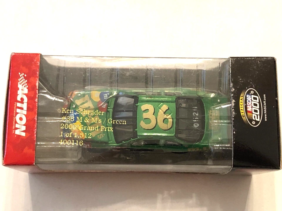 KEN SCHRADER 36 M&M VERDE 2000 GRAN PREMIO ESCALA 1:64 POR RCCA 1 DE 1.512 DESPEGUE Foto 4 de 4