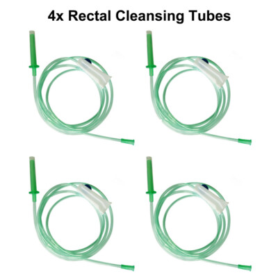 Four pieces 120cm Disposable Enema Tube for D8 Enema Bucket