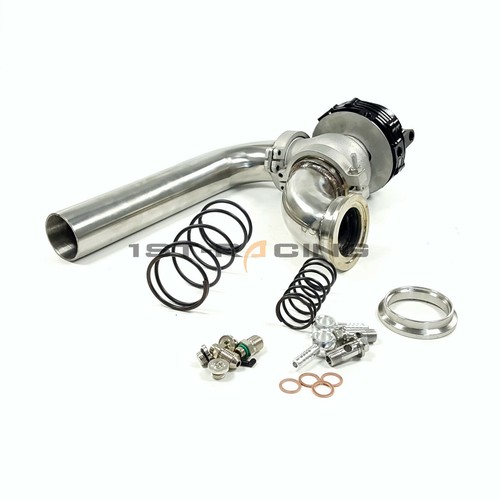 MVR44 44mm VBand Wastegate 14PSI +Stainless Dump Tube Pipe Elbow Inlet