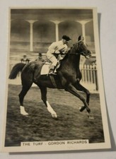 1935 Pattreiouex Sporting Events and Stars #39 The Turf - Gordon Richards (C)