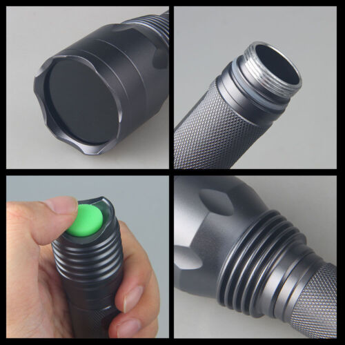 UV 3*LED Taschenlampe 365nm Scorpion Bernstein Schwarzlicht Handlampe &AKKU Kit - Bild 9 von 13