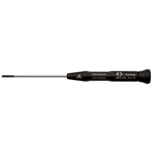 CK Tools Xonic ESD Screwdriver Slotted 0.8x60mm T4880XES08
