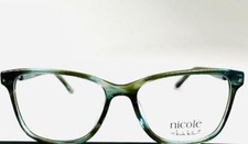 New Nicole by Nicole Miller NM-32 Col.60 Green Eyeglasses 51/15/140
