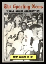 1970 Topps Baseball #310 World Series Celebration (Mets Whoop It Up!) EX *e1