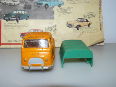 Jouet Ancien Dinky Toys - Estafette Renault Bâchée Avec Capote D'origine - Réf. 563 - Occasion
