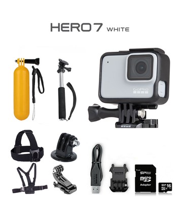 GoPro HERO7 WHITE (128GBメモリーカード付き) GoPro HERO7 WHITE (128GBメモリーカード付き)