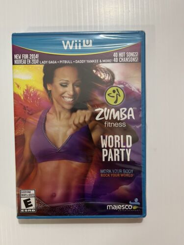 Zumba Fitness World Party (Nintendo Wii U, 2013) Brand New Sealed - Picture 1 of 2