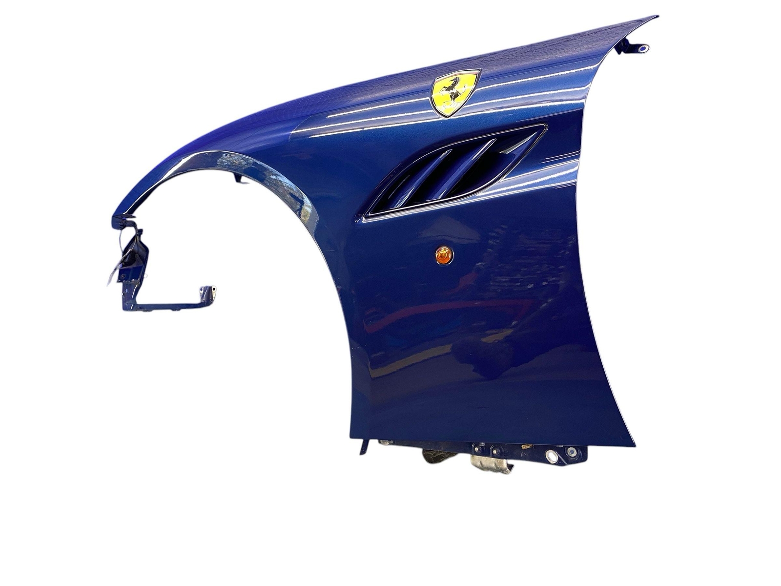 2008-2014 FERRARI CALIFORNIA FRONT LEFT FENDER PANEL W/ VENTS BLU TOUR DE FRANCE
