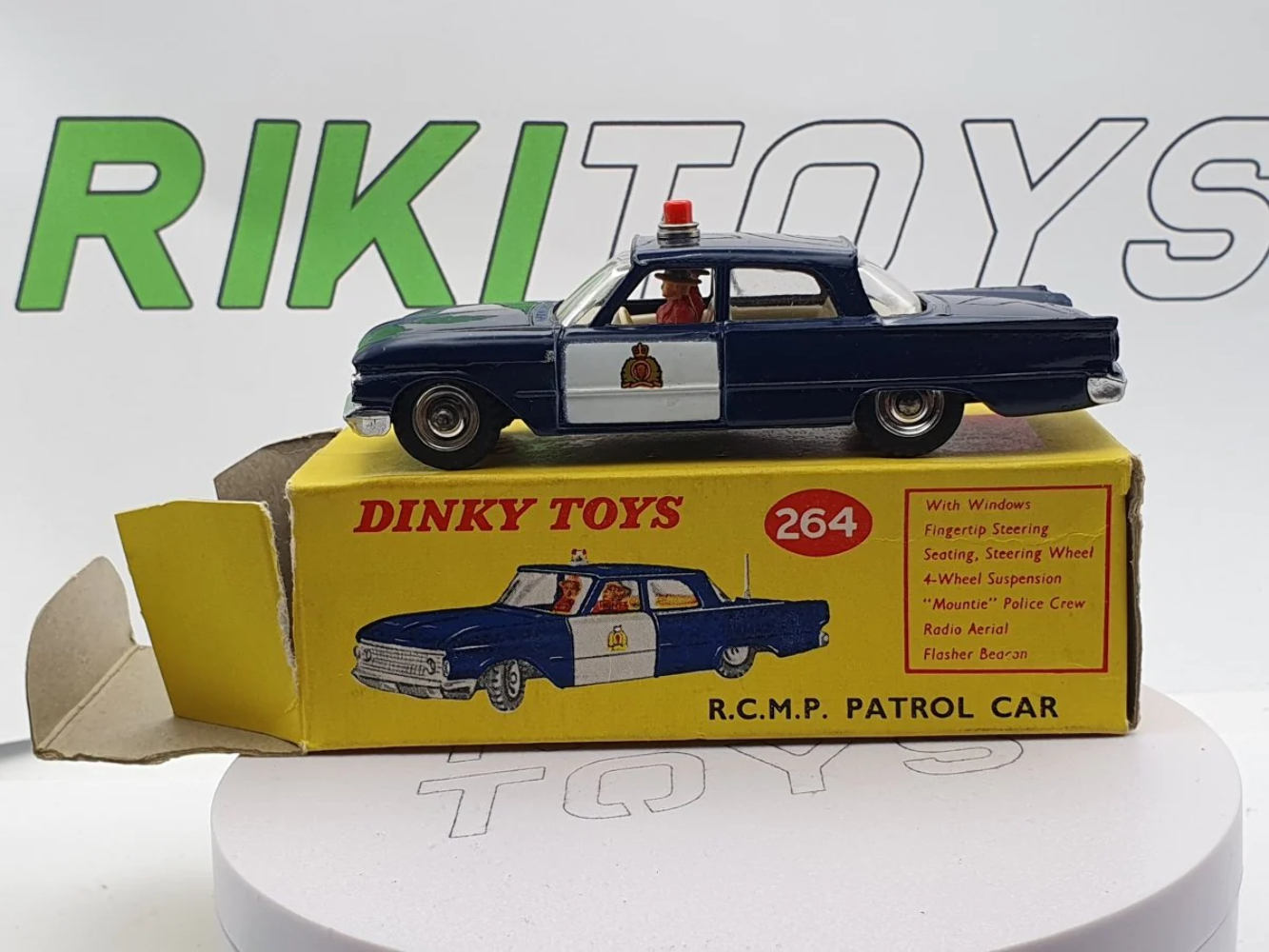Ford Fairlane Police Dinky Toys 1/43 With Box
