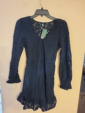 Wild fable Brushed Lace Skater Dress Size Small B45