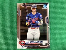 2021 Bowman Chrome #51 Josh Donaldson Minnesota Twins