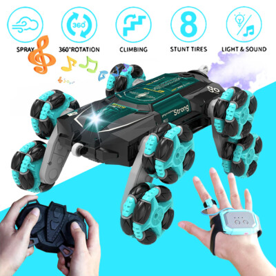 360°RC Stunt Car Toy Remote Control Gesture Sensing Off-Road