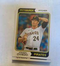 2023 Topps Heritage High Number #674 Johan Oviedo 10 Count Lot Pittsburgh Pirate