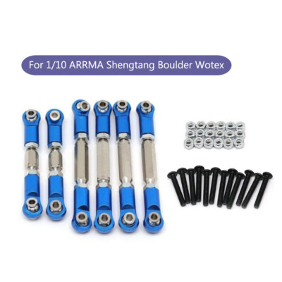 #ad RC Car Turnbuckles Tie Rods Pull For 1 10 ARRMA 4X4 3S 6S SENTON Typhon Granite $19.84