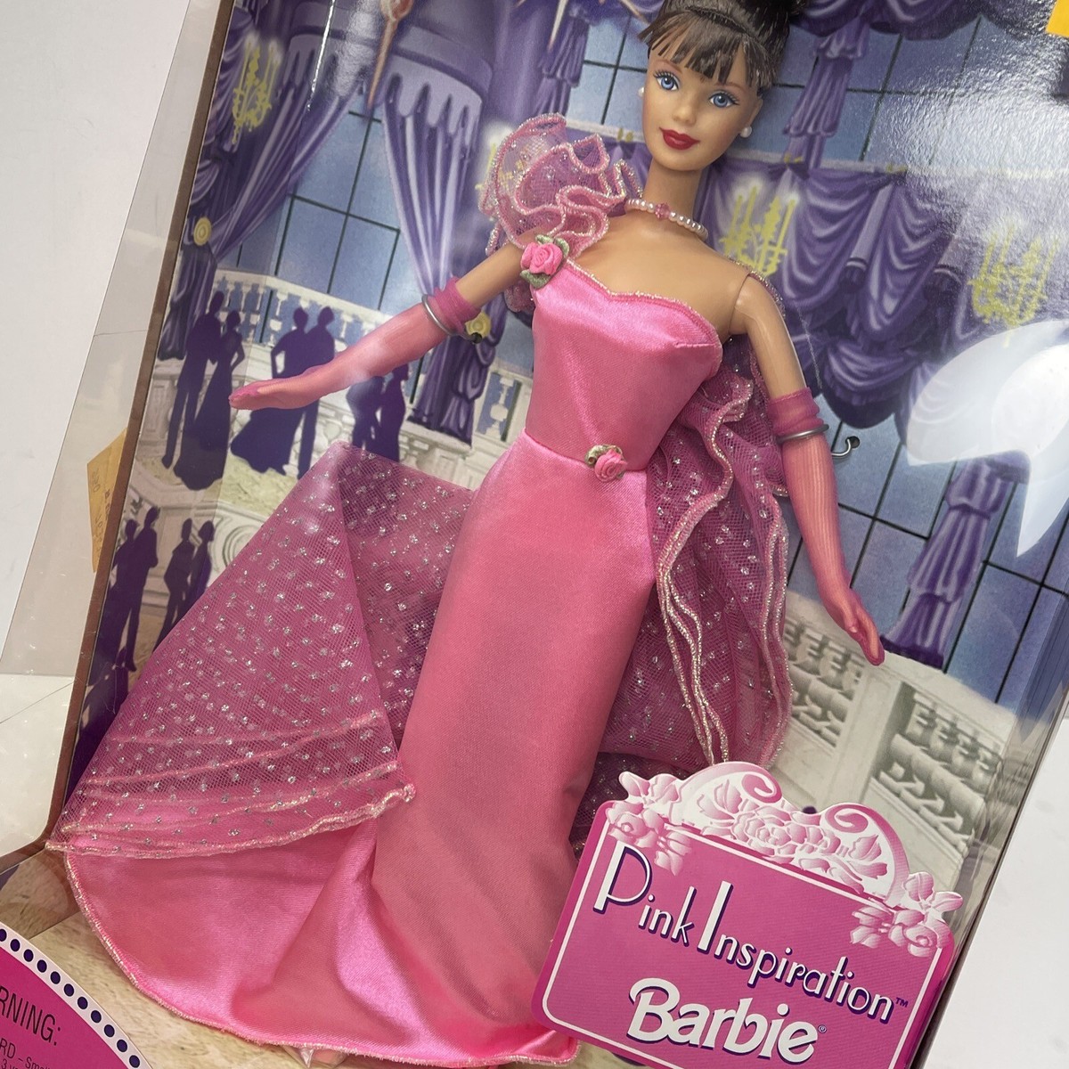 1998 PINK INSPIRATION BARBIE Special Edition Brunette Doll #21721