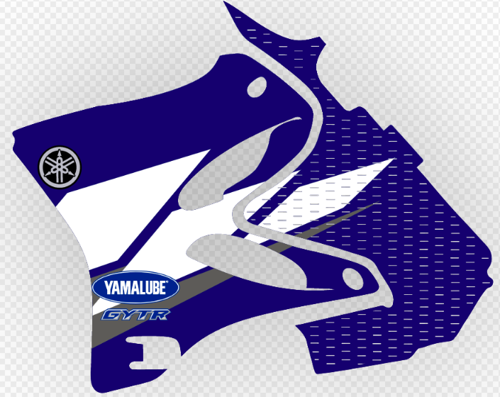 YAMAHA YZ250 & YZ125 Chad Reed 2003 Factory Yamaha Style Replica