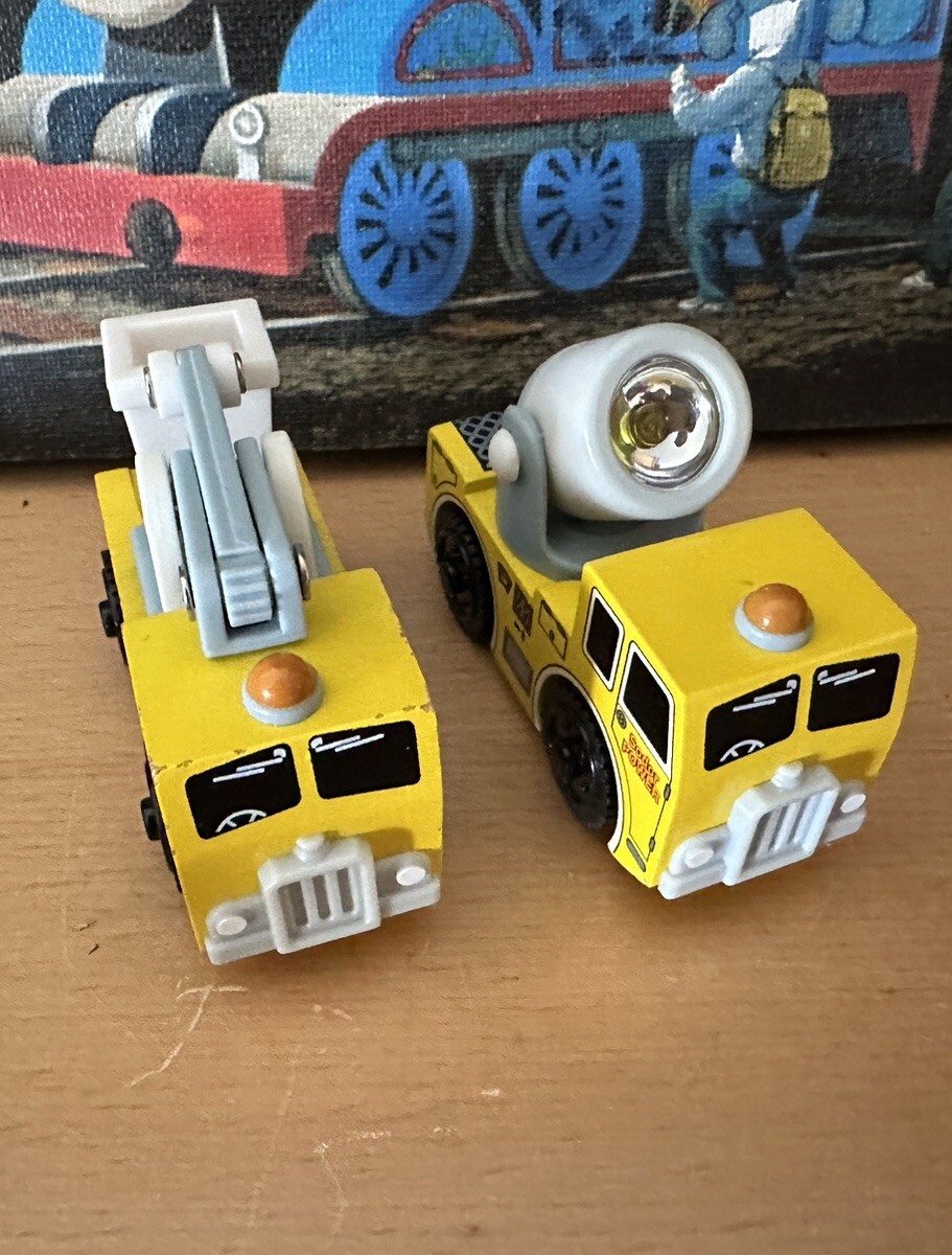 Wooden Thomas Train Sodor Power Crew Set by Learning Curve - VGUC-image