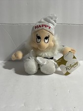 DISNEY SNOW WHITE SEVEN DWARFS SCENTED PEPPERMINT HAPPY 9" PLUSH BEAN BAG TOY