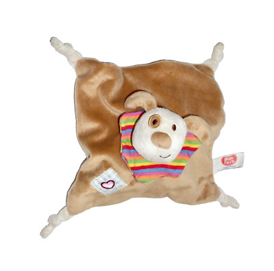 WIE NEU * Biba Toys Doudou Bär Teddy Hund Schmusetuch Schnuffeltuch Kuscheltuch