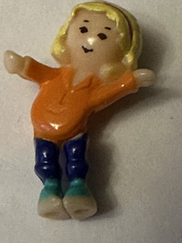 Bluebird 1994 Polly Pocket Light Up Magical Mansion Polly Pocket Work Out Figure - Imagen 5 de 8