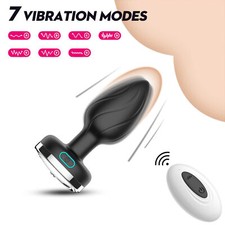7 Modes Waterproof Wireless Remote Control Invisible Vibrating Pantie Bullet NEW