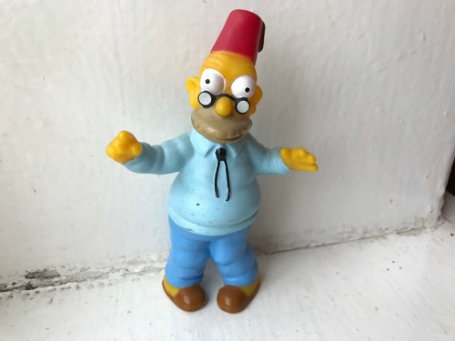 Hamburguesa Rey The Simpsons Serie Abuelo ABE En Fedora Figura de Acción 2001
