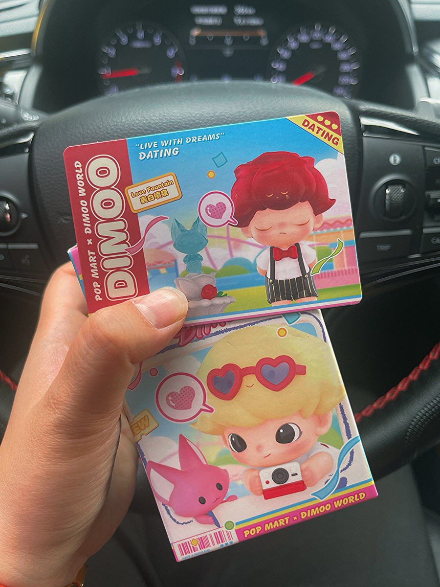 POP MART X DIMOO Live with Dreams Dating Series Love