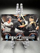 2019 Bowman Chrome Draft Progression MITCHELL/SWAGGERTY/PRIESTER PIRATES DPR-PIT