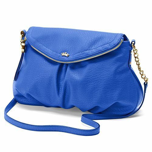 Juicy Couture Traveler Flap Crossbody Bag Blue eBay