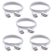 6x USB Sync Data Charging Charger Cable Cord fits iPhone 4 4S iPod Touch 4th Gen