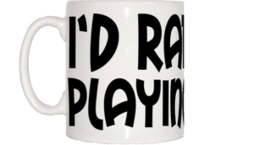I'd Rather Be Playing Tennis Mug