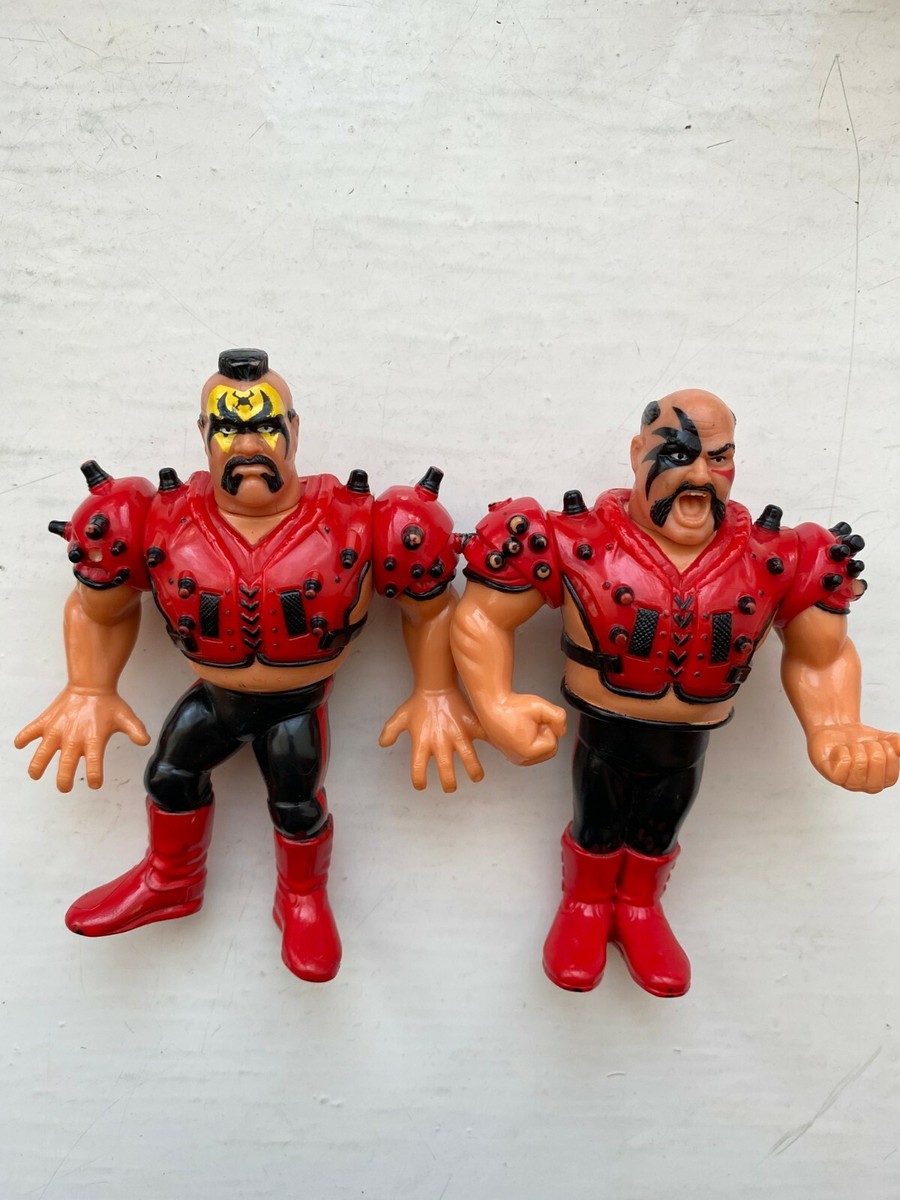 WWE LEGION OF DOOM ROAD WARRIORS HAWK & ANIMAL HASBRO WWE LEGION OF DOOM ROAD WARRIORS HAWK & ANIMAL HASBRO