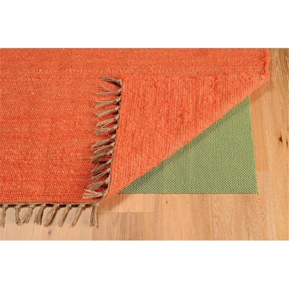 Riverbay Furniture 1'10" x 2'10" Hand Woven Wool Accent Rug in Coral - Image 2 of 3
