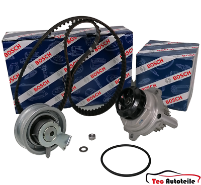 Zahnriemensatz 1987946582 Original BOSCH Zahnriemensatz – Für VW, Audi, Seat, Skoda Mit 1.6/2.0 TDI Motoren Für VW Audi 2.0 TDI Ersatzteil Zahnriemen Set