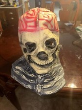 Skeleton Halloween Scary Mask Skull Full Head Cosplay Costume Horror Prop 20in