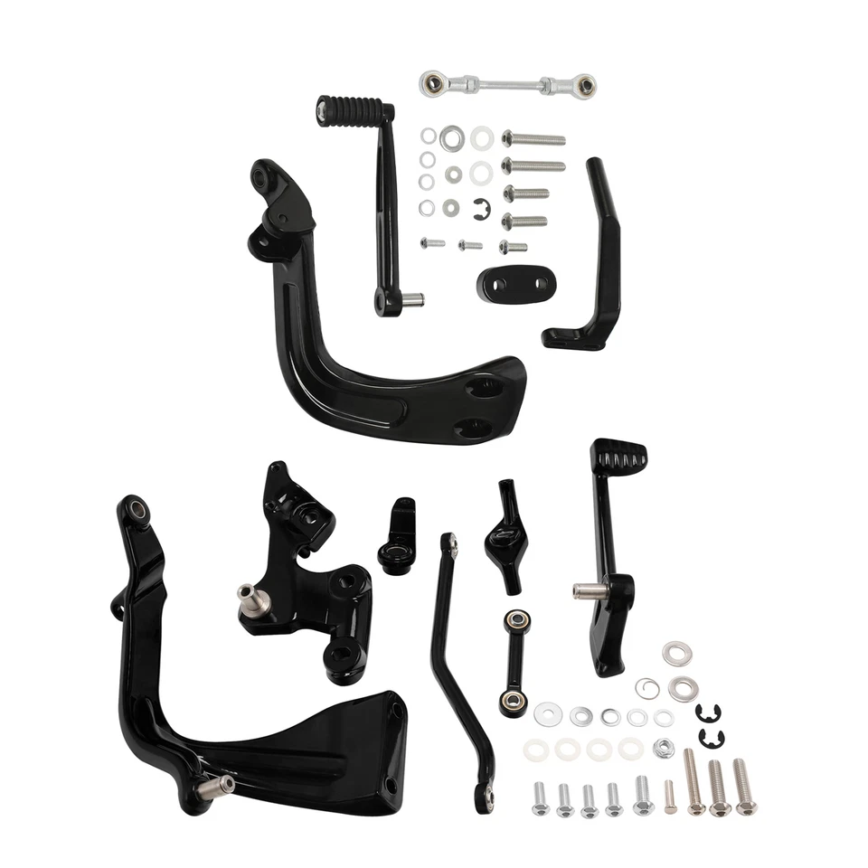 Control medio cambio y freno lateral apto para Harley Sport Glide Fat Bob 2018-2023 EE. UU. Foto 2 de 4