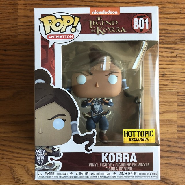 Funko Pop! Avatar The Legend Of Korra Hot Topic Exclusive. Incl. Soft Protector | eBay