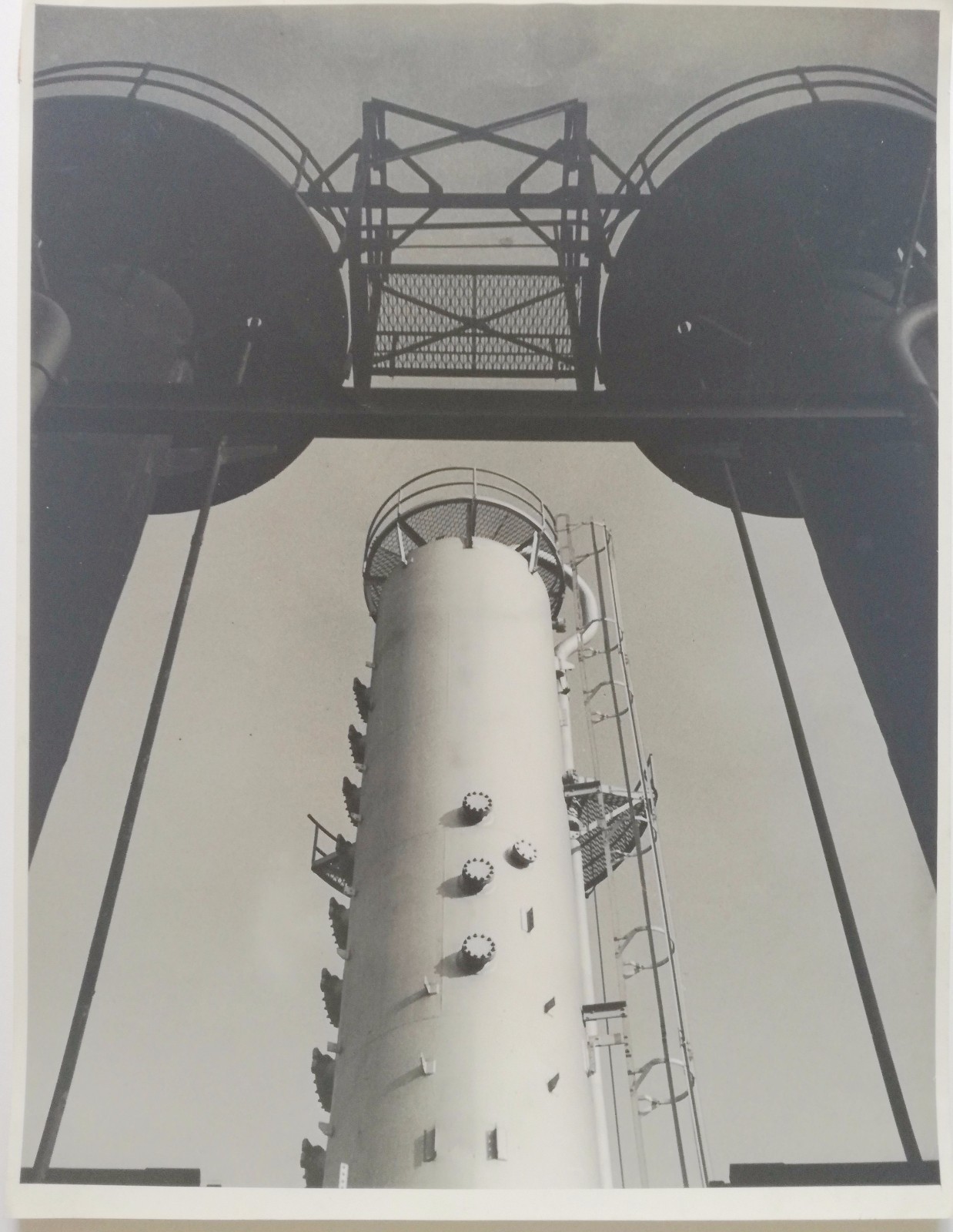 Rouen Oil Industry Photo Photograph Large Silver Print Era 