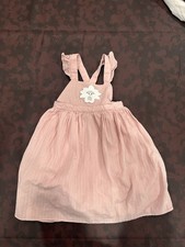 Victoria Beckham for Target Pink Kids Dress with Floral Detail 5T