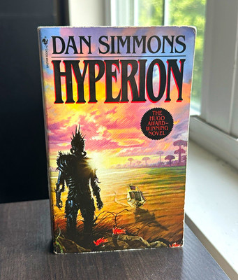 Dan Simmons Hyperion Paperback Sci-Fi Novel Hyperion Cantos Ser. Bantam Spectra
