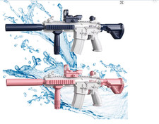 Pistola de agua eléctrica completamente automática - Pistola de chorro de alta presión - Juguete recargable