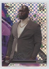 2021 Topps Finest WWE X-Fractor Omos #28 0s1o