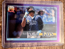 2026 Topps Series 1 Junior Caminero Silver Pack '91 Chrome Purple Ref #059/250