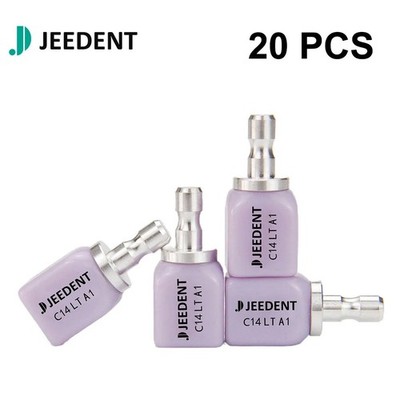 Keramikblöcke Lithium Disilikat JEEDENT C14 HT LT CAD CAM 20 Block Zirkonia