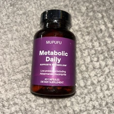 Metabolic Daily, with Akkermansia, 60 Capsules, Improves Metabolism